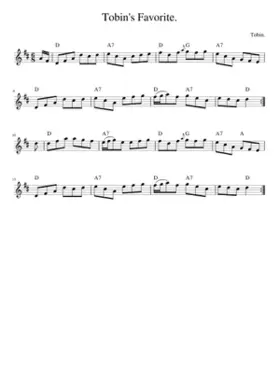 Tobin's Favorite.