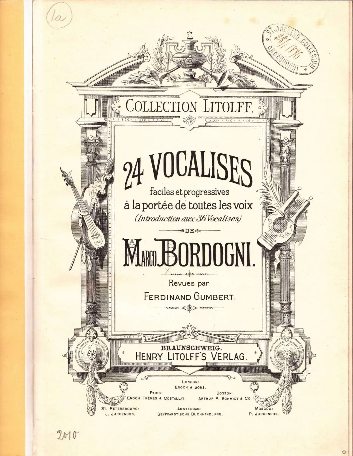 24 vocalises faciles et progressives - Page 1