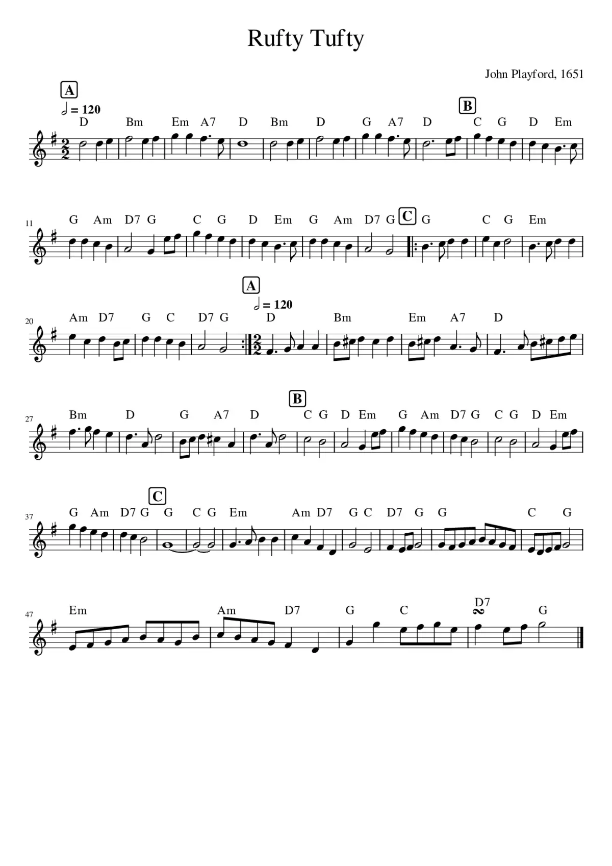 Rufty Tufty - Page 1