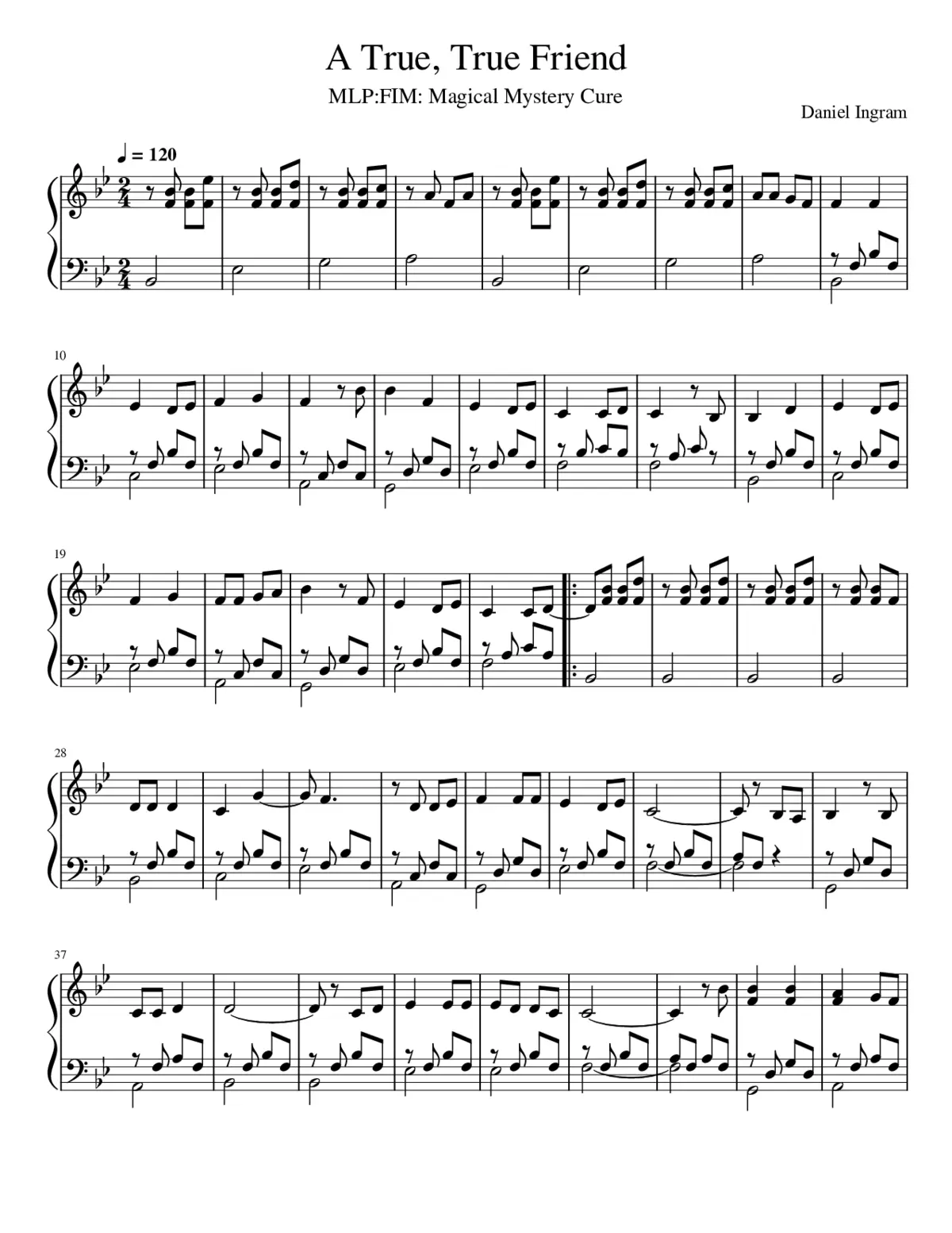 my little pony friendship is magic - true true friend - Page 1