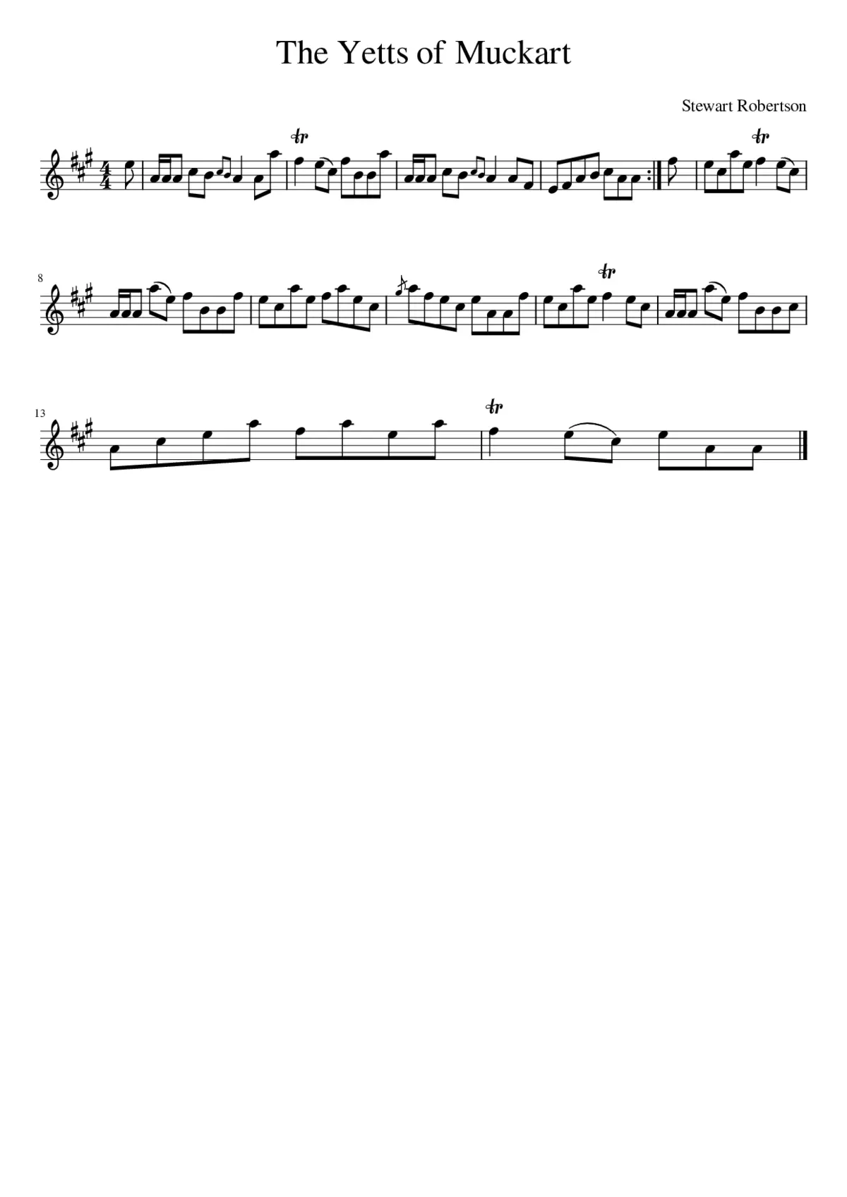 The Yetts of Muckart - Page 1