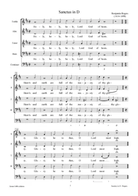 Sanctus in D
