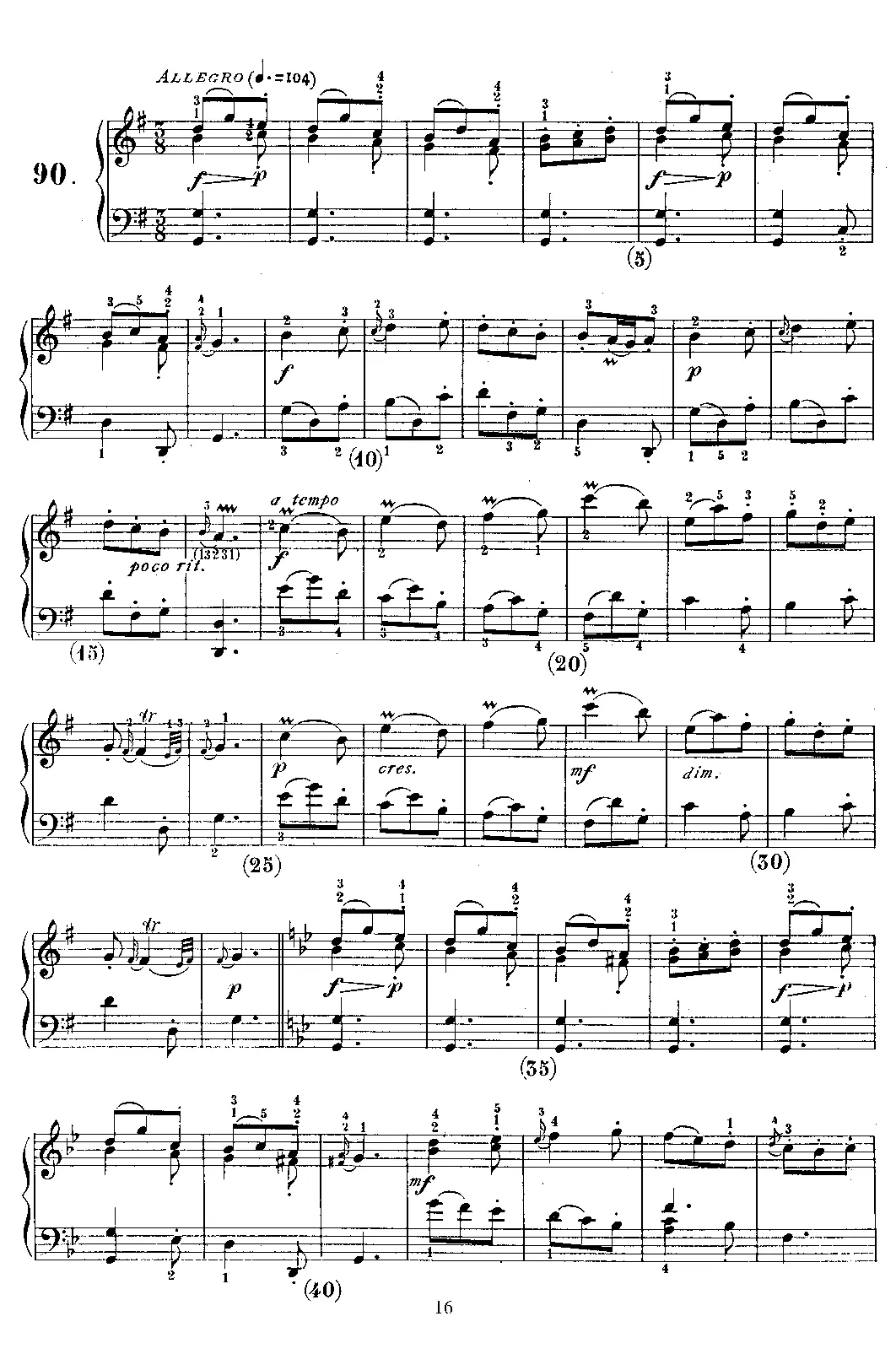 Keyboard Sonata in G major - Page 1