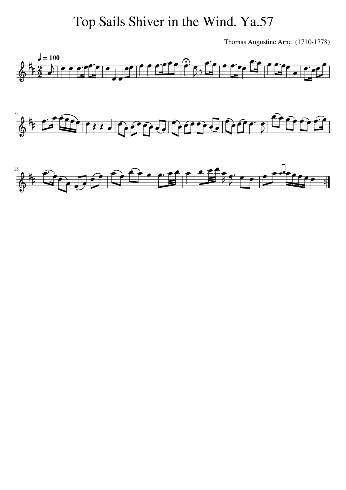 Top Sails Shiver in the Wind. Ya.57 - Page 1