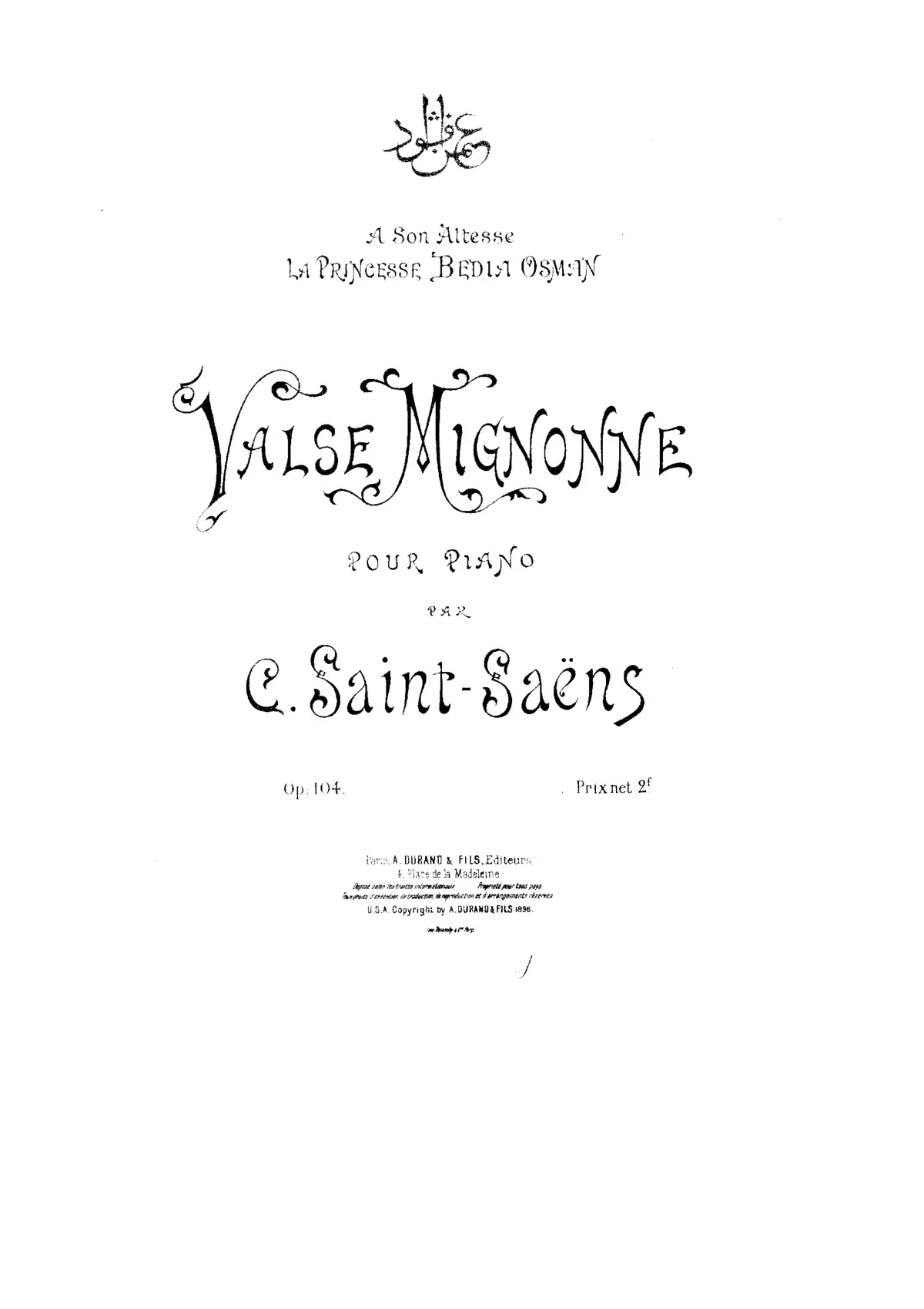 Valse mignonne - Page 1