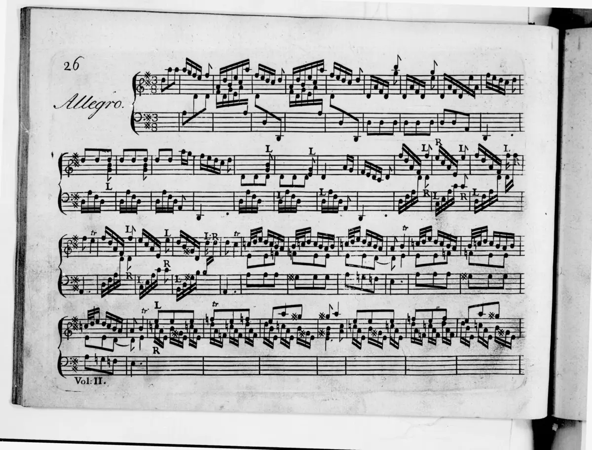 Keyboard Sonata in D major - Page 1