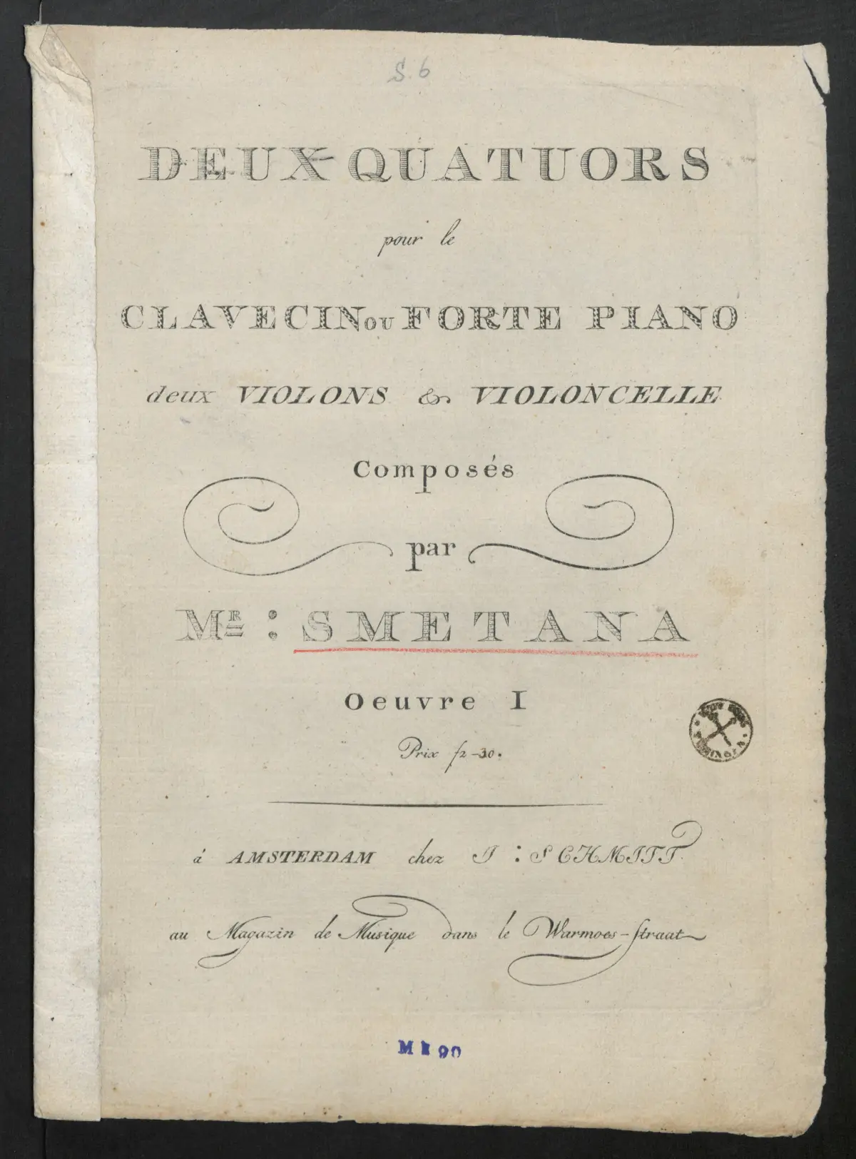 2 Keyboard Quartets - Page 1