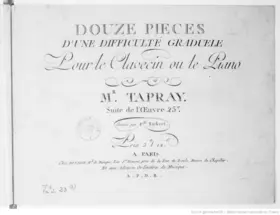 12 Pieces for Harpsichord or Piano