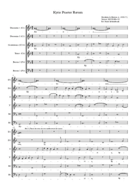 Kyrie (Missa Praeter rerum)