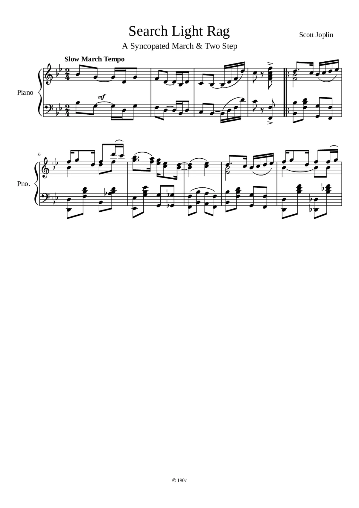 Search Light Rag - Page 1
