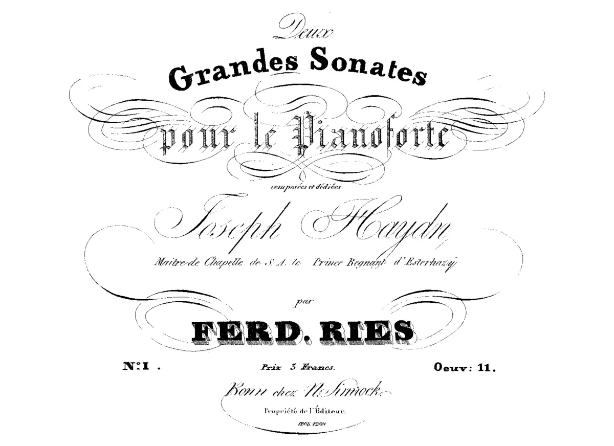 2 Piano Sonatas - Page 1
