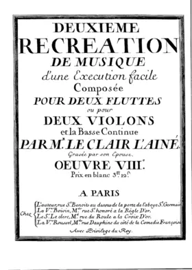 Deuxième Récréation de musique