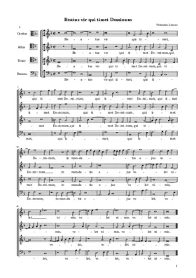 Beatus vir qui timet Dominum