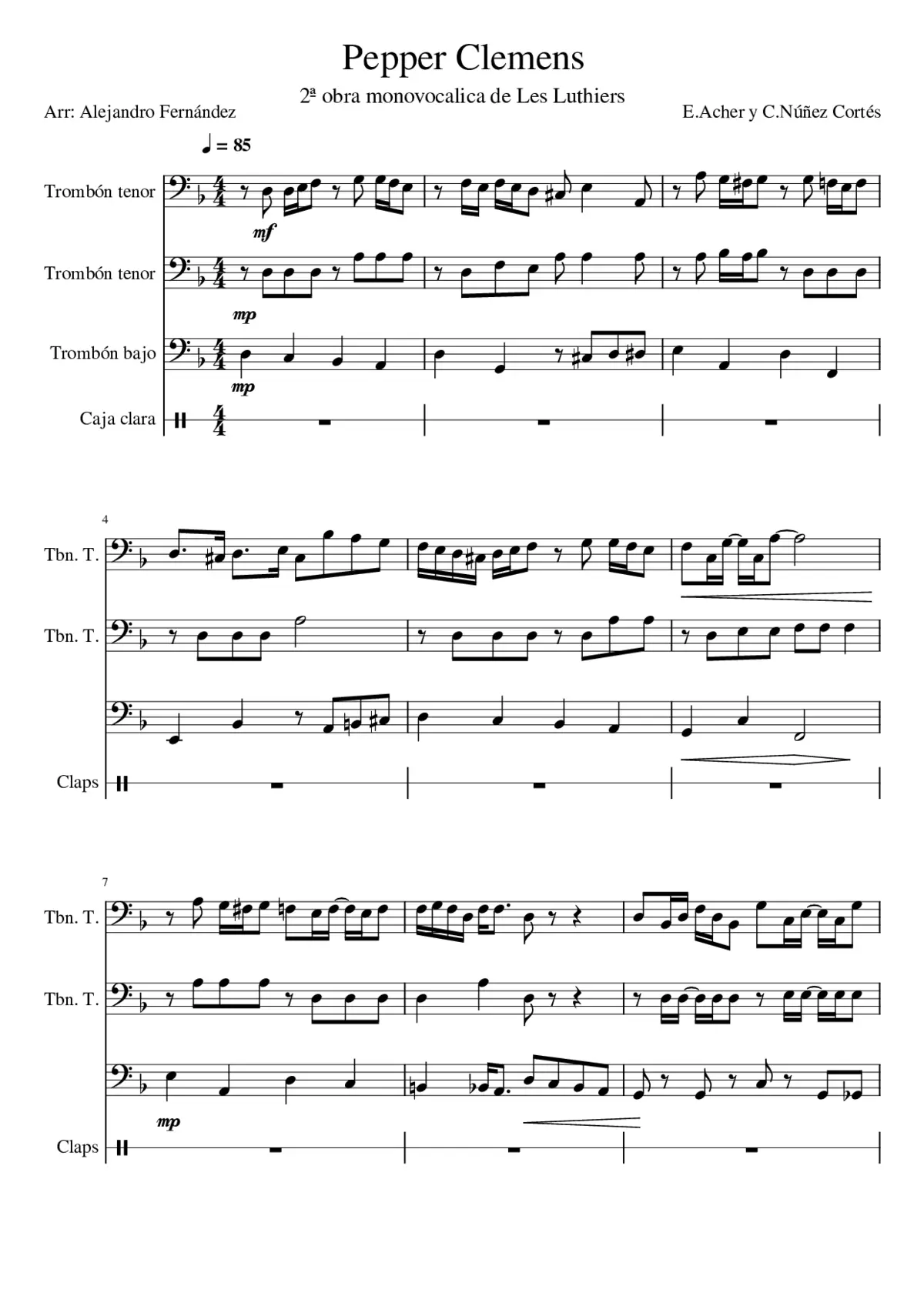 payada de la vaca - Page 1