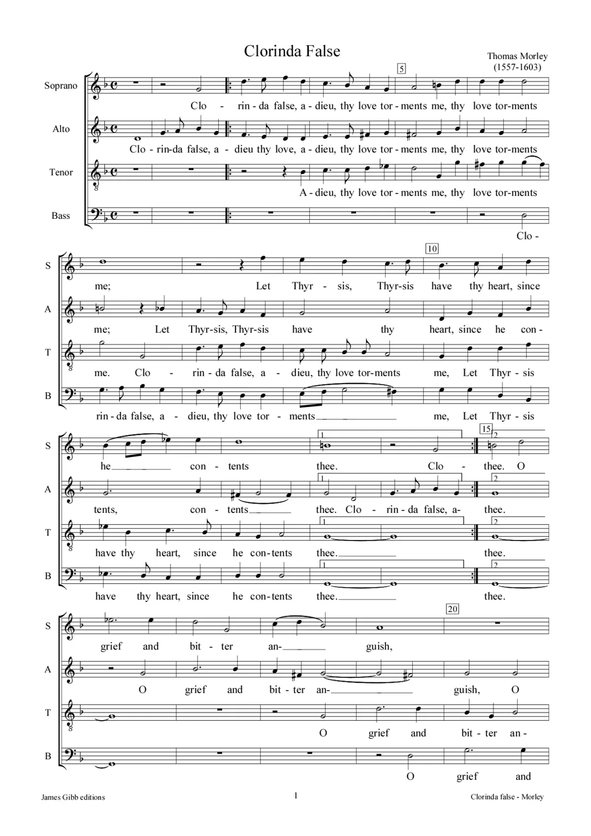Clorinda false - Page 1