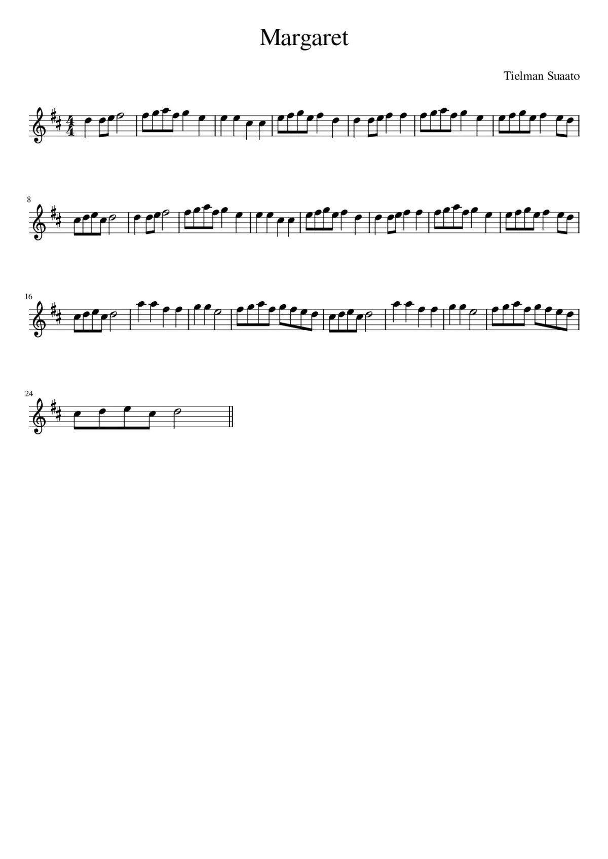 Margaret - Page 1