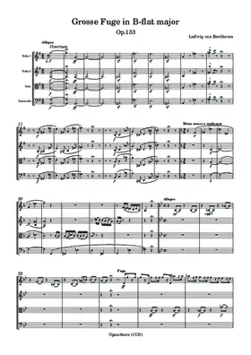 Grosse Fuge in B-flat major, Op.133