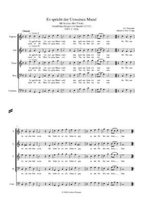 Es spricht der Unweisen Mund