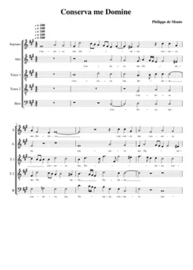 Conserva me Domine