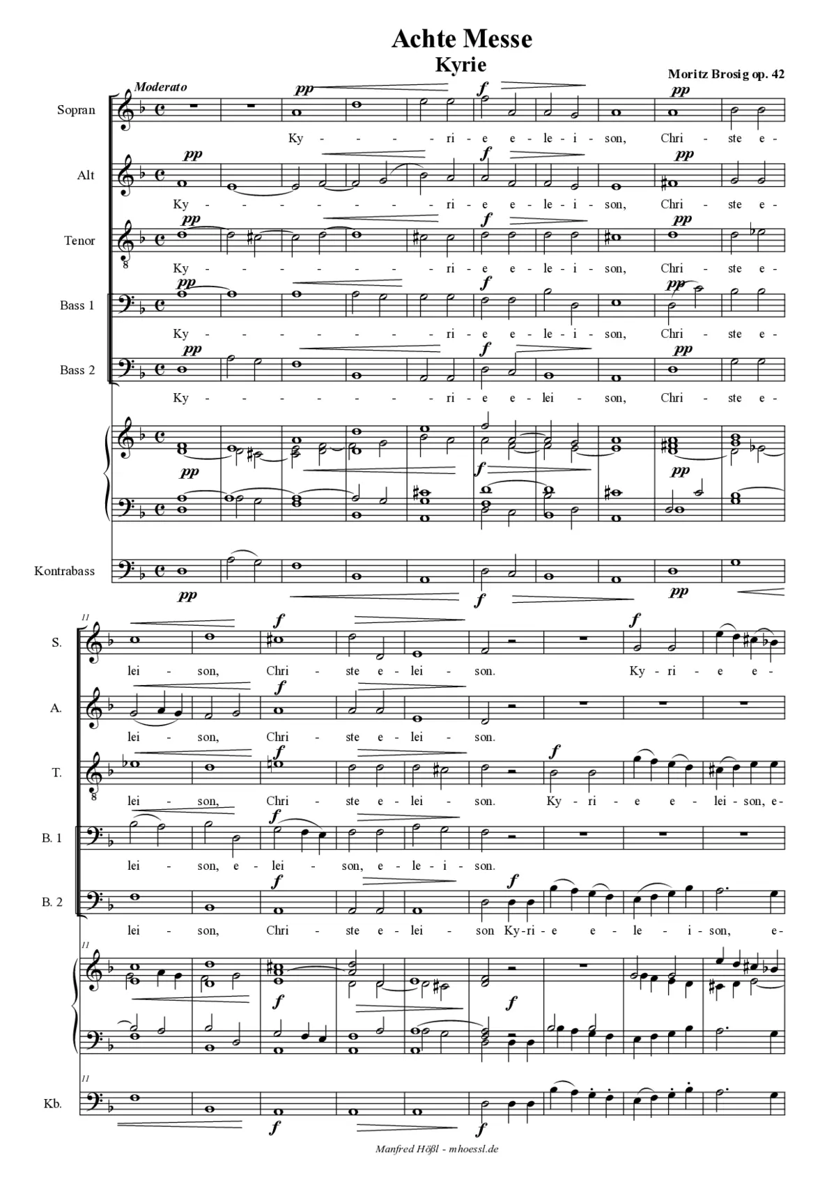 Achte Messe - Page 1