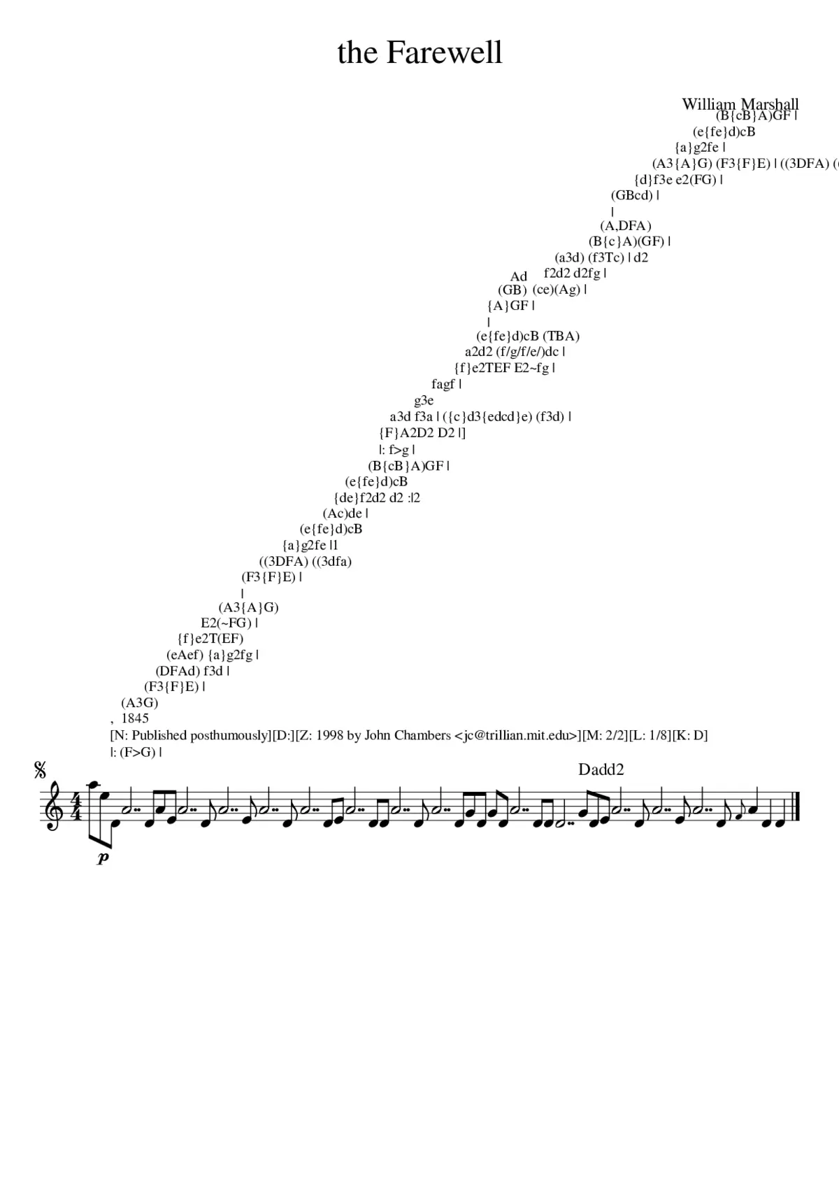 the Farewell - Page 1