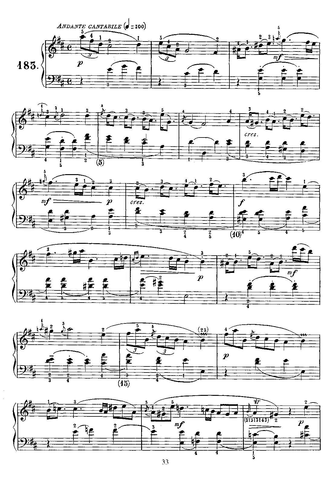 Keyboard Sonata in D major - Page 1