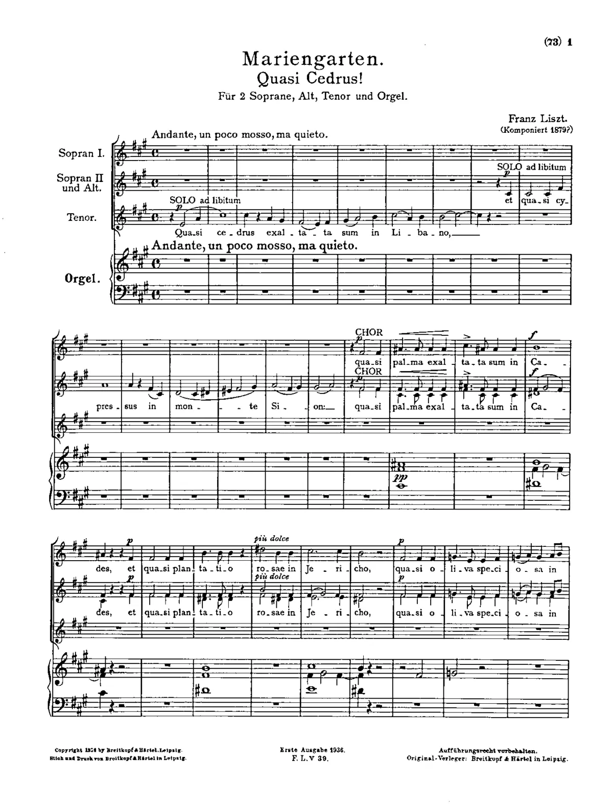 Mariengarten - Page 1