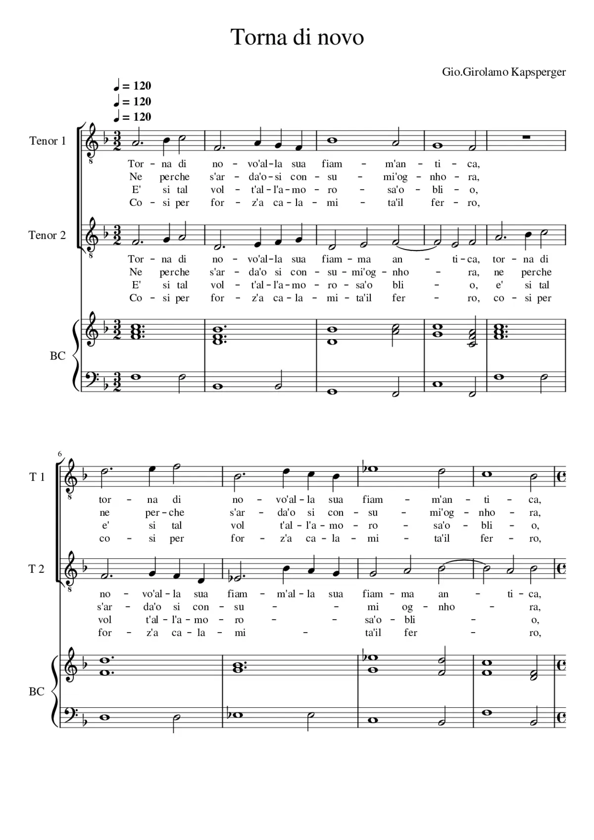 Torna di novo - Page 1