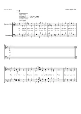 Ich will von Herzen danken Gott dem Herren SWV 209
