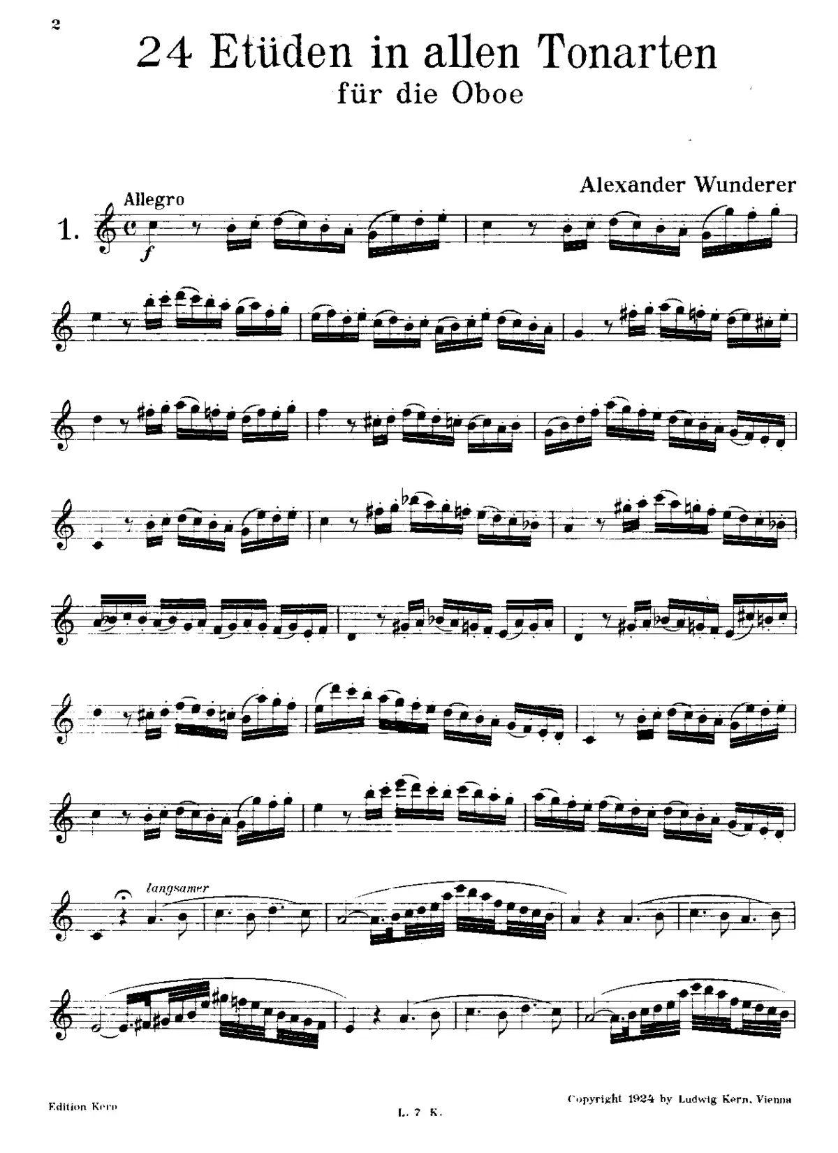24 Etüden in allen Tonarten - Page 1