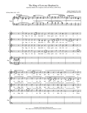 The King of love my shepherd is