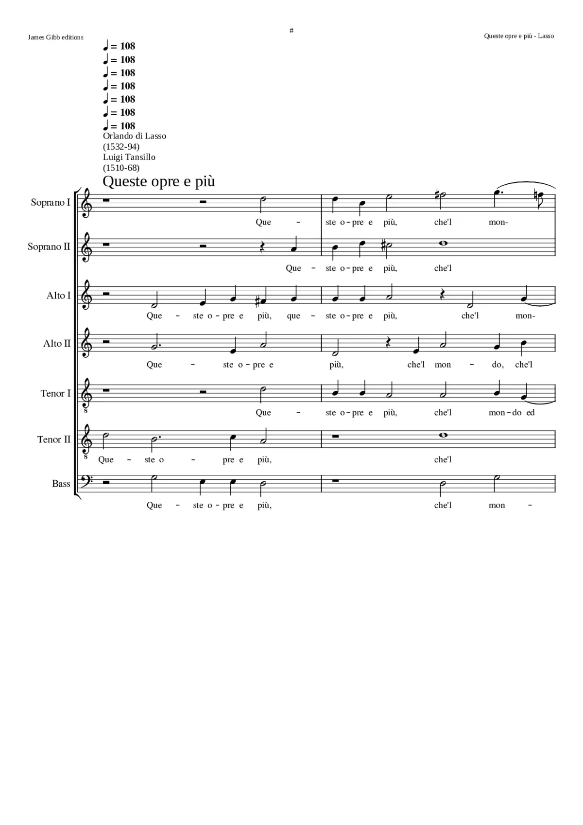 Queste opre e più - Page 1