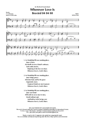 Wherever Love Is -- Braxted
