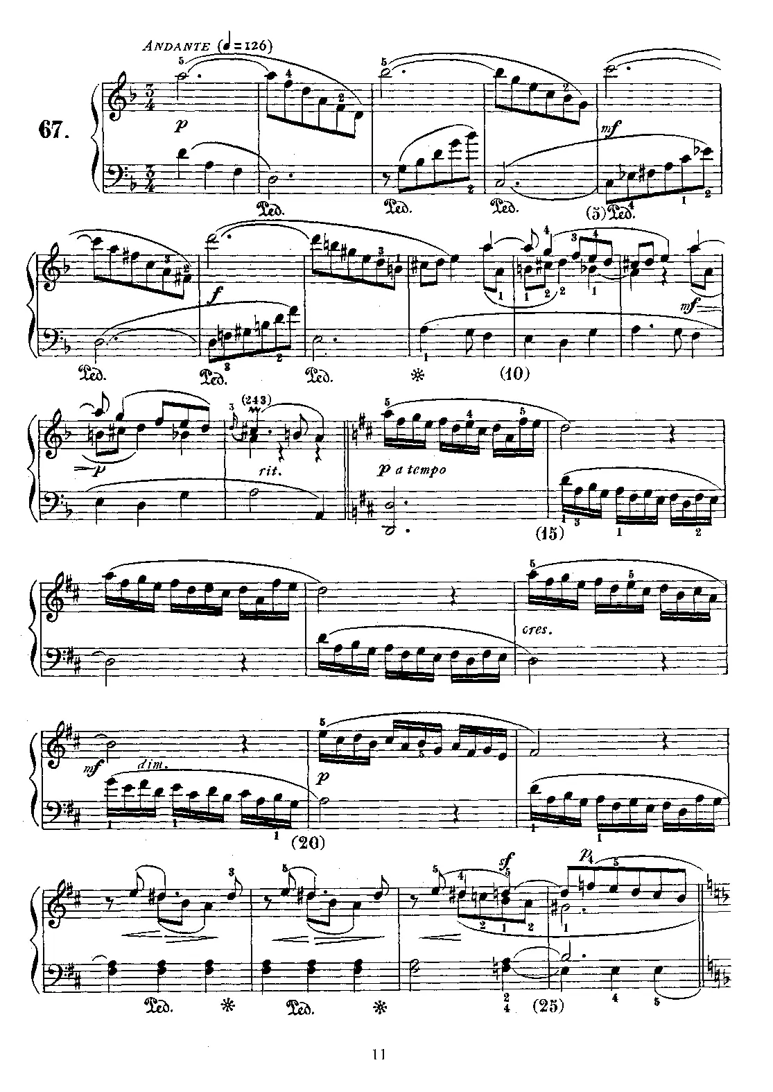 Keyboard Sonata in D minor - Page 1