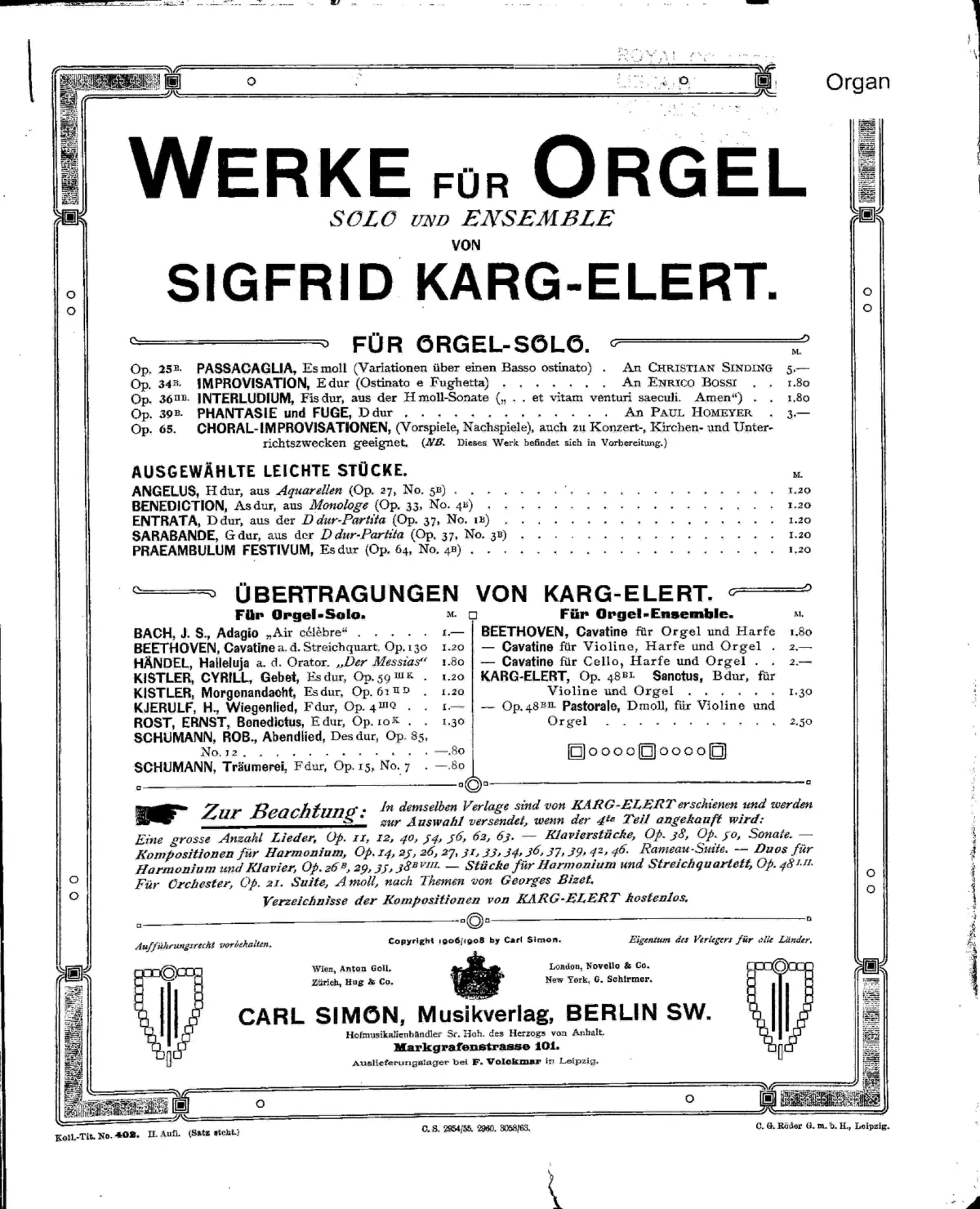 2 Stücke - Page 1