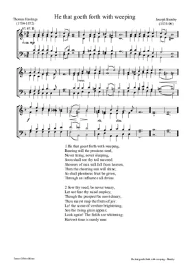 He that goeth forth with weeping