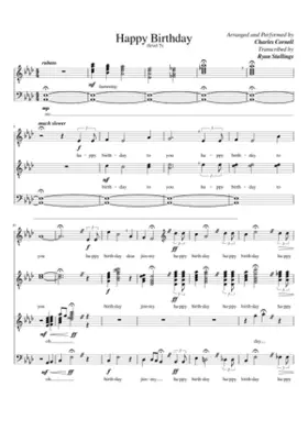 Happy Birthday to You