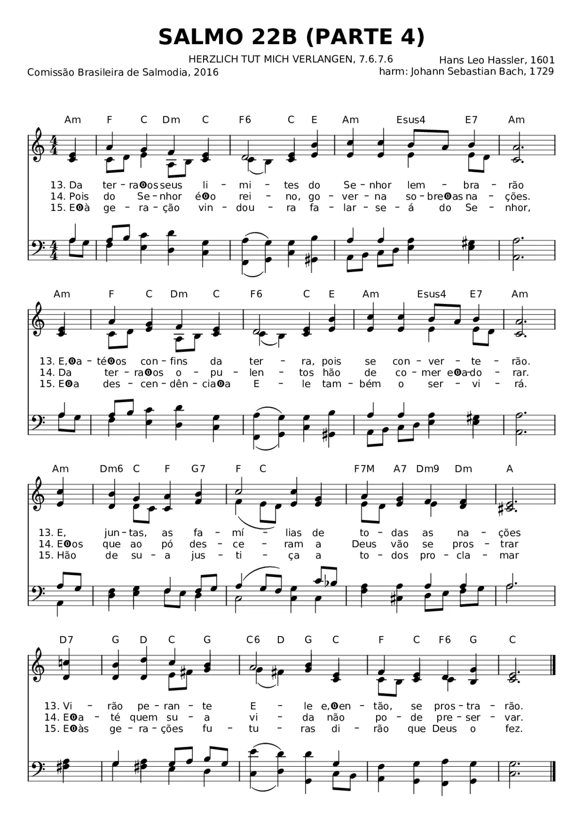 Salmo 22B (Parte 4) - Page 1