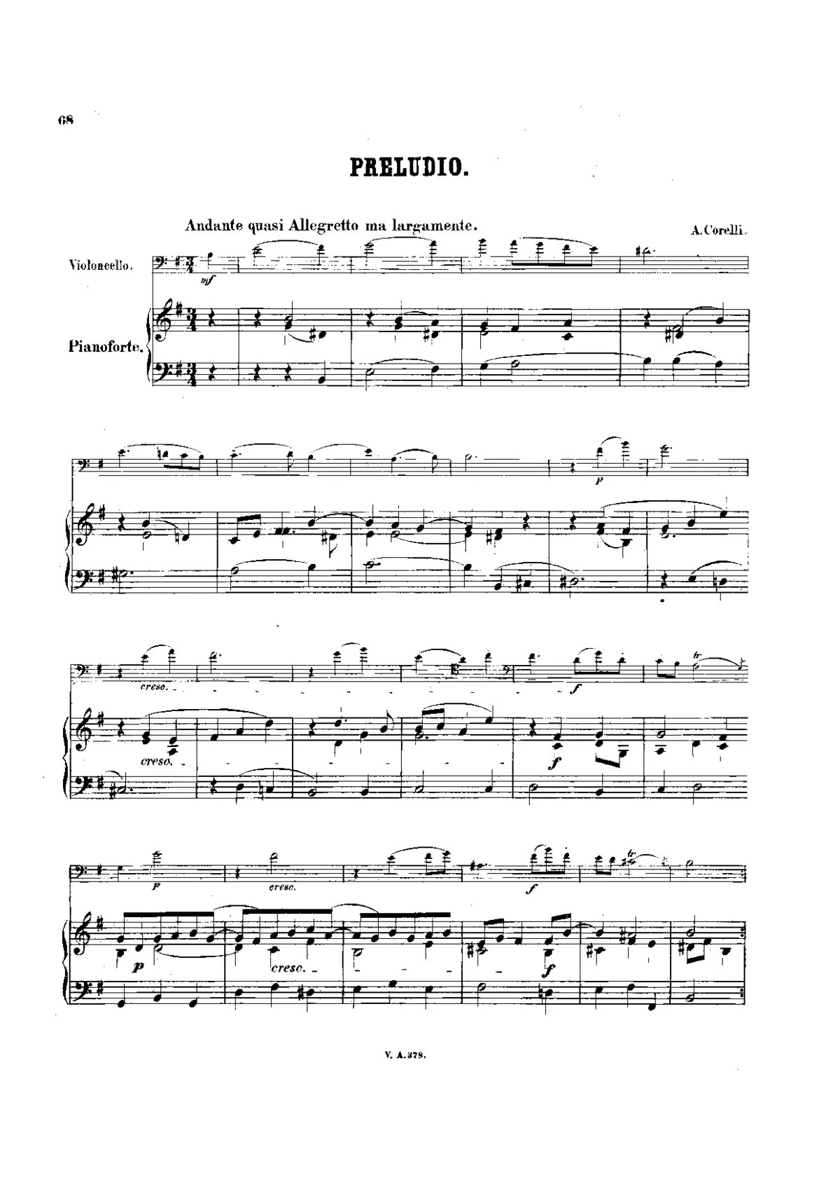 Violin Sonata in E minor - Page 1