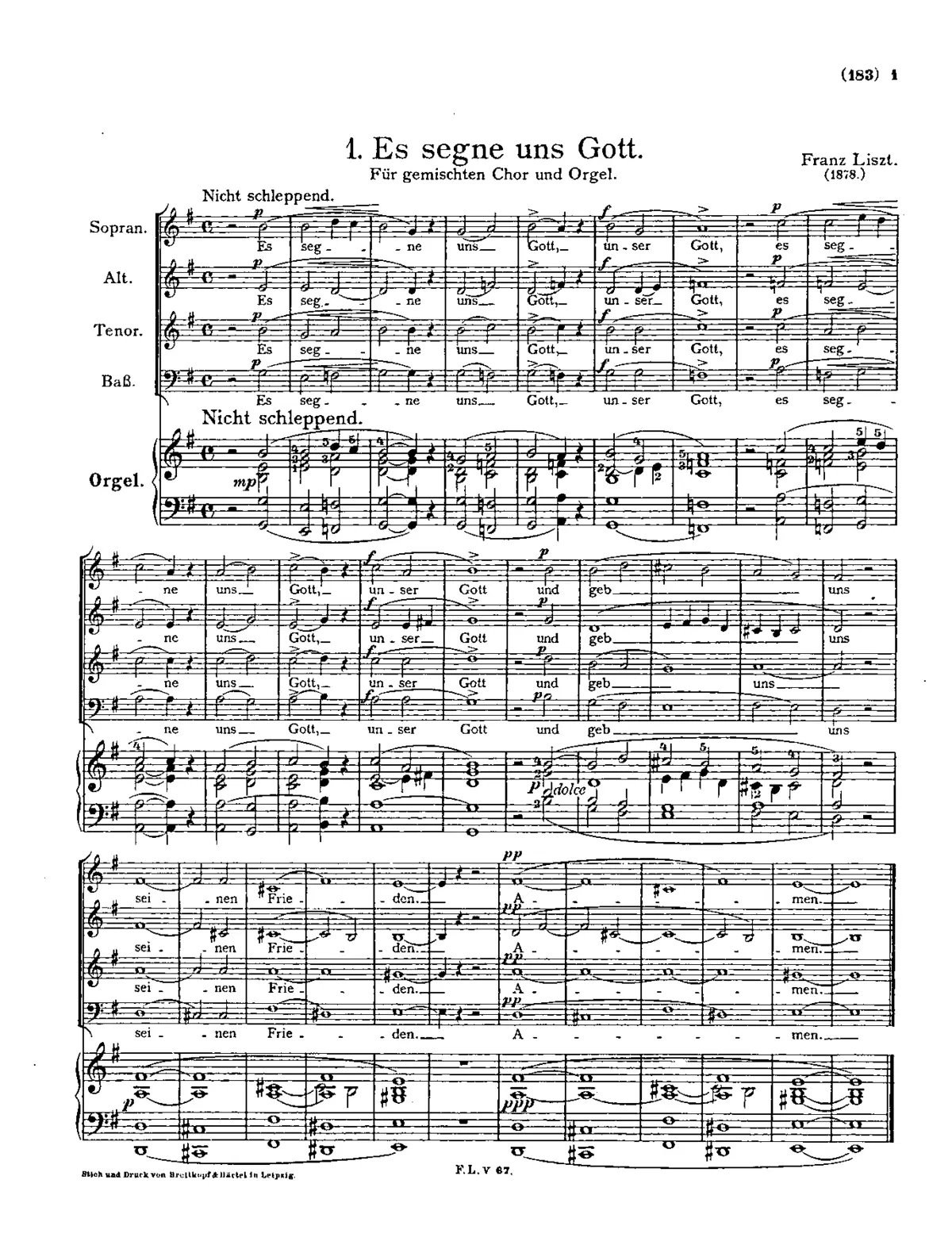 Deutsche Kirchenlieder - Page 1