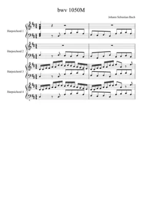 Brandenburg Concerto No.5 in D major BWV 1050