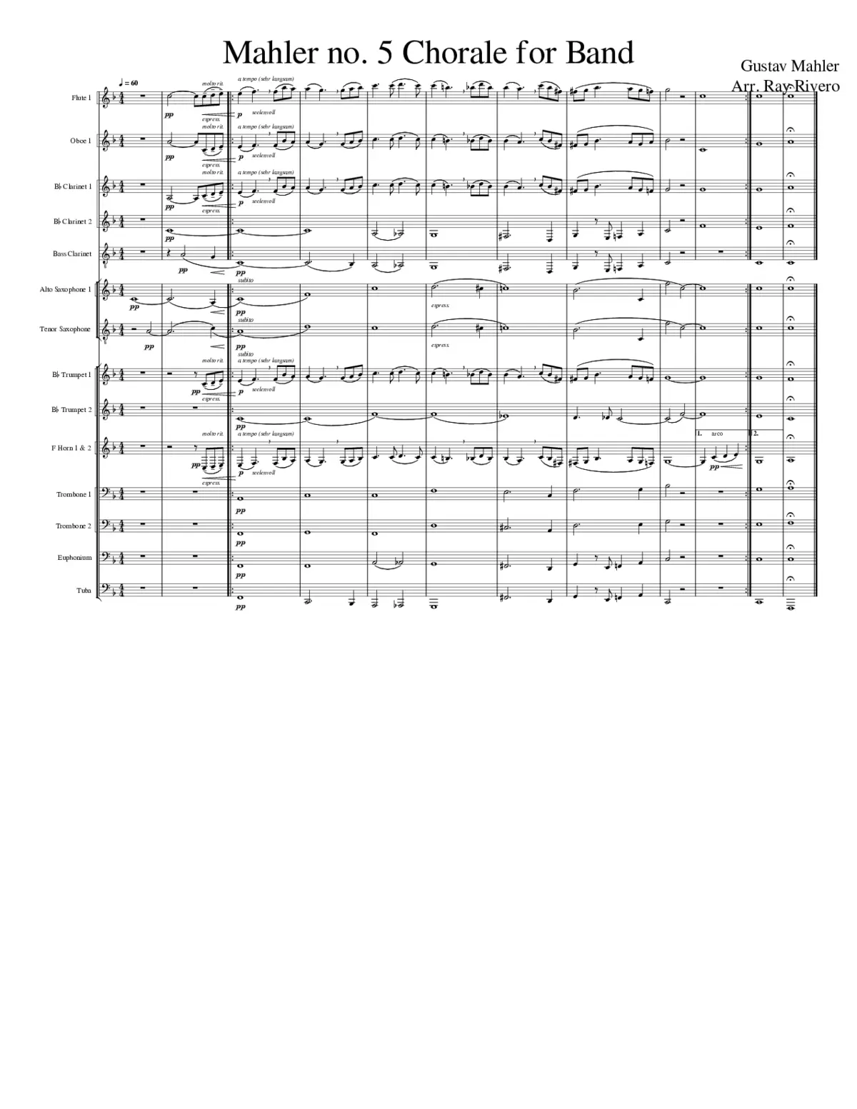 Symphony No.5 - Page 1