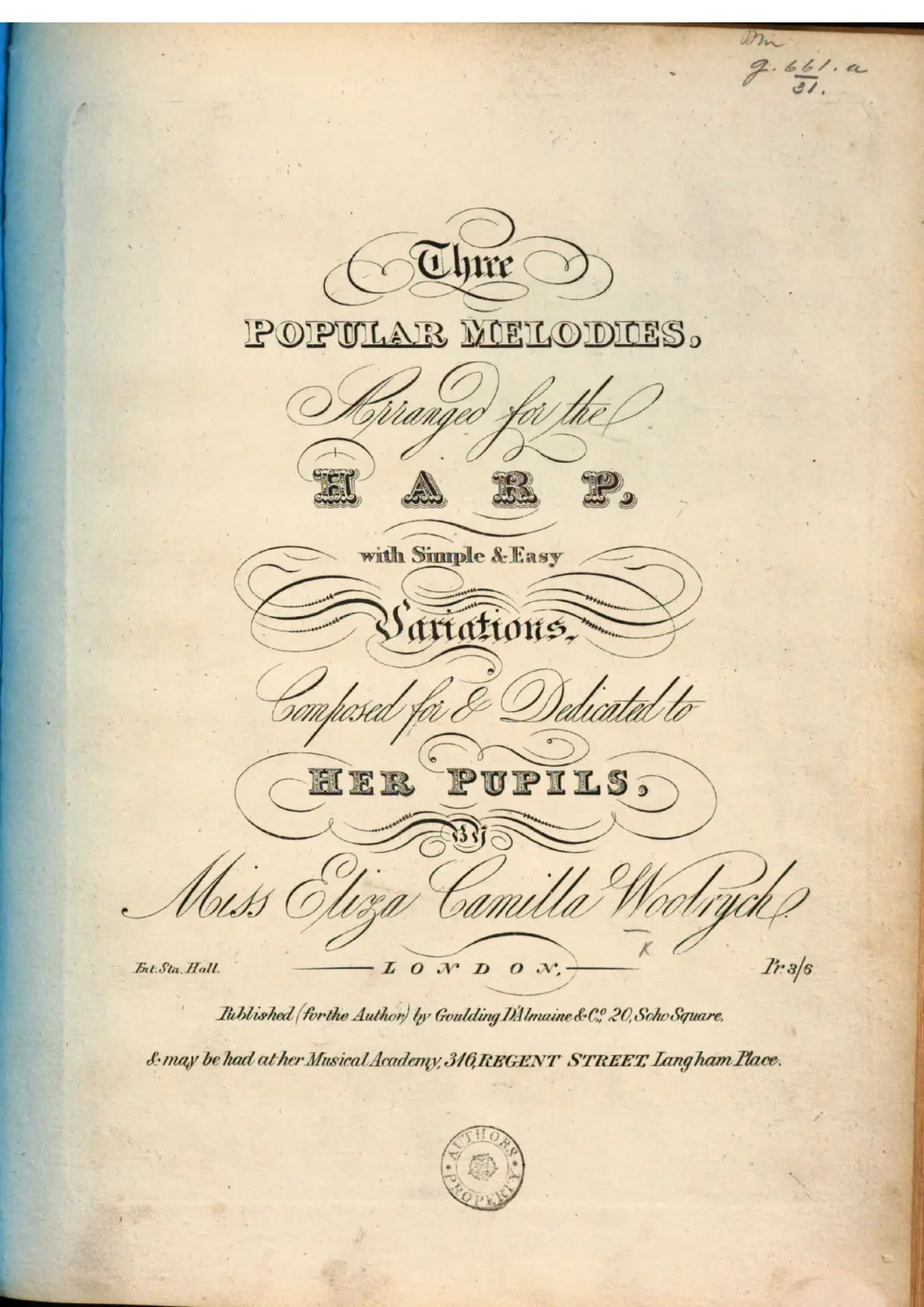 3 Popular Melodies with Variations - Page 1