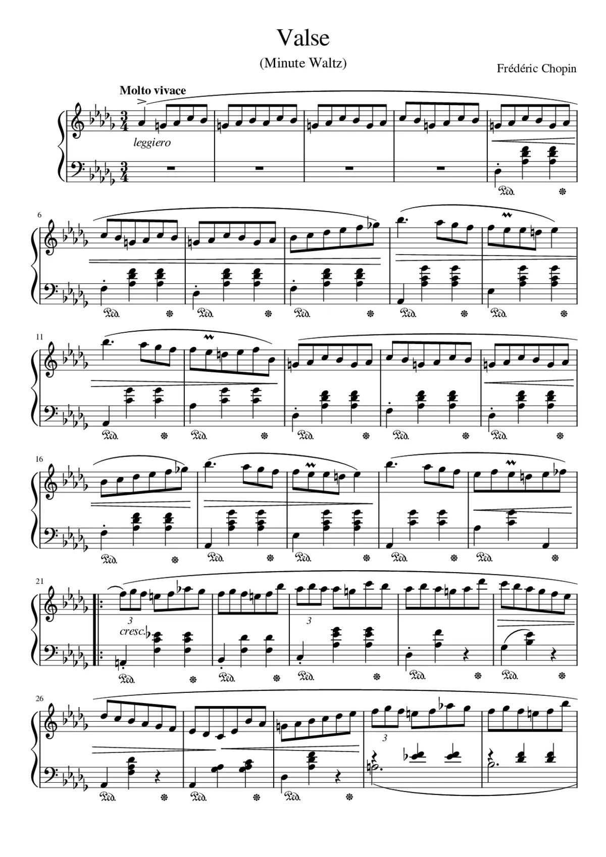 Waltzes Op.64 - Page 1