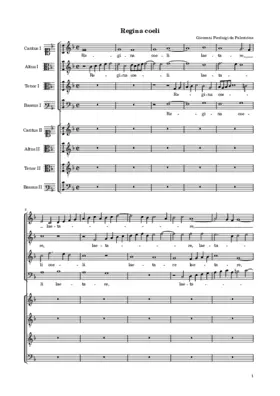 Regina coeli a 8 (I)