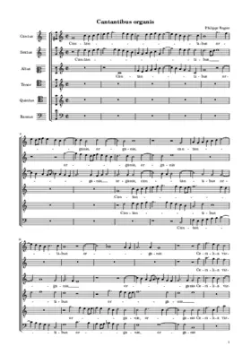 Cantantibus organis