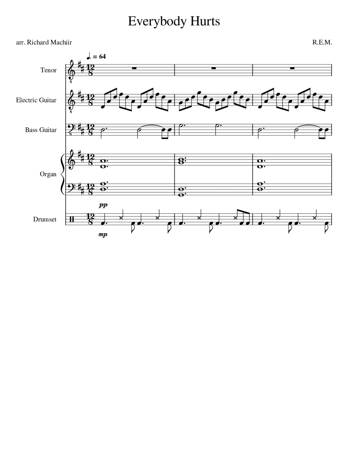 everybody hurts - Page 1