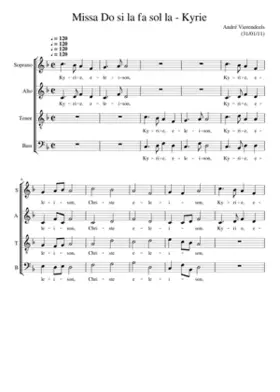 Missa Do si la fa sol la
