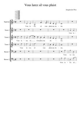 Vous larez sil vouls plaist