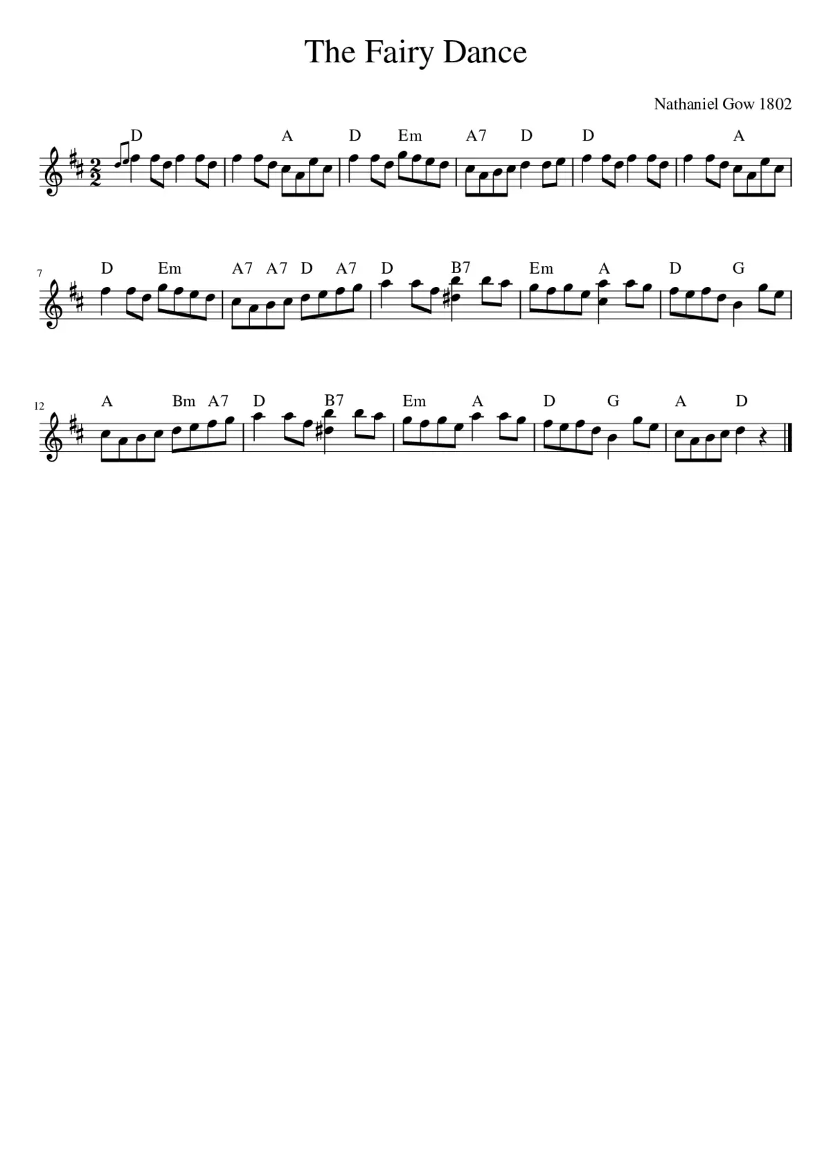 The fairy dance - Page 1